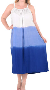 Women's Designer Sundress Beachwear Lounger Plus Size Bikini Cover ups Dress Ref