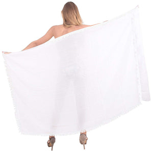 LA LEELA Women Beachwear Bikini Wrap Cover up Swimwear Bathing Suit 16 ONE Size