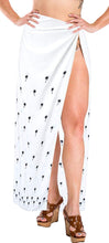 Load image into Gallery viewer, la-leela-womens-bikini-wrap-cover-up-swimsuit-dress-sarong-solid-5-one-size