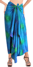 Load image into Gallery viewer, LA LEELA Women Beachwear Bikini Wrap Cover up Swimwear Bathing Suit 15 Plus Size