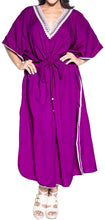 Load image into Gallery viewer, Long Kimono Loose Beach Swimwear Swimsuit Bikini Cover up Caftan Maxi Dress L-5X