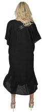 Load image into Gallery viewer, la-leela-rayon-6-solid-womens-kaftan-nightgown-beachwear-cover-up-dress