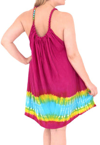 Women's Evening Dress Designer Sundress Beachwear Plus Size Casual Cover up Pink