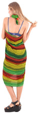 Cargar imagen en el visor de la galería, LA LEELA Swimsuit Cover-Up Sarong Beach Wrap Skirt Hawaiian Sarongs for Women Plus Size Large Maxi FI