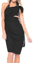 Load image into Gallery viewer, LA LEELA Women&#39;s Bathing Sarong Bikini Cover up Wrap Dress Solid ONE Size
