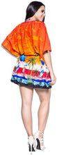 Load image into Gallery viewer, LA LEELA Cover up Beach Bikini Swimwear Swimsuit Kaftan Dress Women Printed