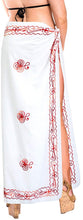 Load image into Gallery viewer, LA LEELA Women&#39;s Bikini Wrap Cover up Swimsuit Dress Sarong Solid 15 ONE Size