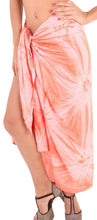 Load image into Gallery viewer, LA LEELA Swimsuit Cover-Up Sarong Beach Wrap Skirt Hawaiian Sarongs for Women Plus Size Short Half Mini I