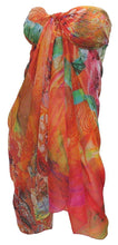 Load image into Gallery viewer, la-leela-sheer-chiffon-hawaiian-beach-dress-sarong-digital-72x42-multi_5918