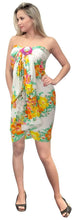 Load image into Gallery viewer, LA LEELA Women Beachwear Sarong Bikini Cover up Wrap Bathing Suit 5 ONE Size