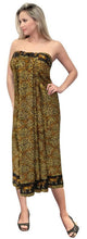 Load image into Gallery viewer, LA LEELA Women Bikini Cover up Wrap Swimwear Sarong Satin_Stripe ONE Size