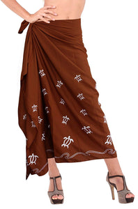 la-leela-women-beachwear-bikini-cover-up-swimwear-wrap-solid-5-plus-size