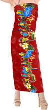Load image into Gallery viewer, LA LEELA Women&#39;s Swimsuit Cover Up Sarong Bikini Swimwear Beach Cover-Ups Wrap Skirt Large Maxi ZM