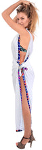 Load image into Gallery viewer, la-leela-womens-bikini-wrap-cover-up-swimsuit-sarong-dress-solid-one-size