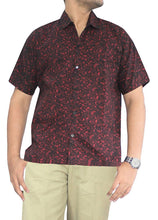 Load image into Gallery viewer, LA LEELA Shirt Casual Button Down Short Sleeve Beach Shirt Men Pocket Brasso 3