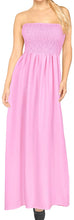 Load image into Gallery viewer, Tube Dress Maxi Skirt Beach Backless Sundress Halter Evening Casual Swimsuit
