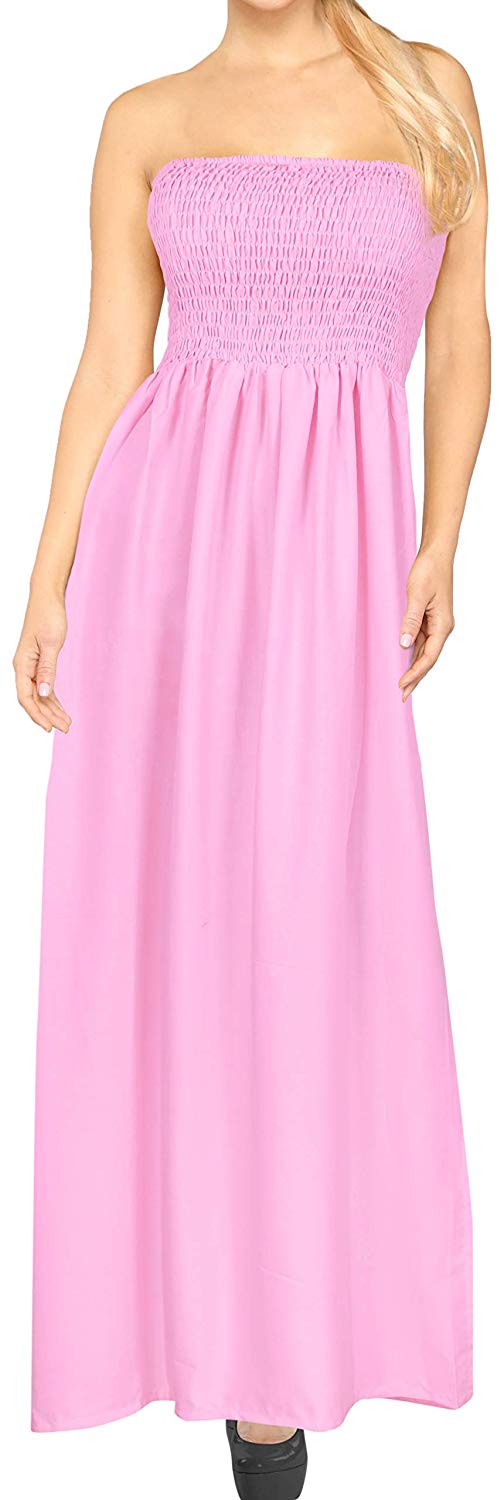 Tube Dress Maxi Skirt Beach Backless Sundress Halter Evening Casual Swimsuit