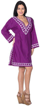 Load image into Gallery viewer, la-leela-swimwear-swimsuit-beach-bikini-cover-up-women-summer-dress-embroidery
