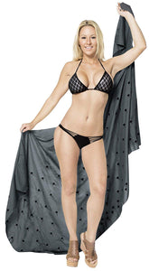 la-leela-womens-bikini-wrap-cover-up-swimsuit-dress-sarong-solid-5-one-size