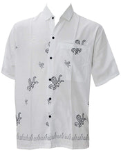 Load image into Gallery viewer, LA LEELA Men&#39;s Aloha Hawaiian Shirt Short Sleeve Button Down Casual Beach Party