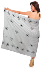 Load image into Gallery viewer, LA LEELA Women Beachwear Sarong Bikini Cover up Wrap Dress Solid 1 ONE Size