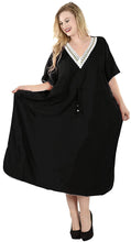 Load image into Gallery viewer, Long Kimono Loose Beach Swimwear Swimsuit Bikini Cover up Caftan Maxi Dress L-5X
