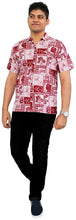 Load image into Gallery viewer, la-leela-shirt-casual-button-down-short-sleeve-beach-shirt-men-aloha-pocket-80