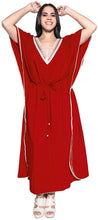 Load image into Gallery viewer, Long Kimono Loose Beach Swimwear Swimsuit Bikini Cover up Caftan Maxi Dress L-5X