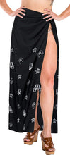 Load image into Gallery viewer, LA LEELA Women Beachwear Sarong Bikini Cover up Wrap Dress Solid 1 ONE Size