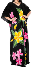 Load image into Gallery viewer, Women's Beachwear Swimwear Rayon Cover ups Aloha Swimsuit Caftans Multi Black