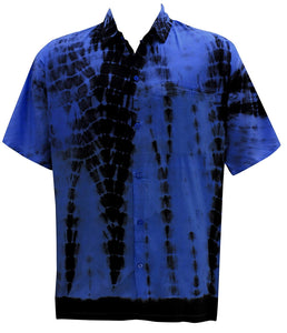 LA LEELA Everyday Essentials Casual Cotton Tropical Hawaiian Mens Shirt at