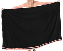 Load image into Gallery viewer, LA LEELA Women&#39;s Bikini Wrap Cover up Swimsuit Sarong Dress Solid 12 Plus Size