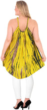 Load image into Gallery viewer, Women's Rayon Swimsuit Swimwear Evening Beach LOOSE Caftan Tie Dye Caftan Yellow