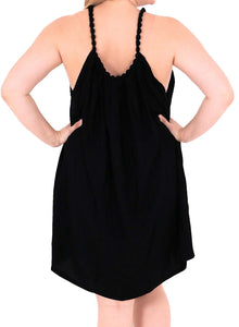 Women's Plain Designer Sundress Beachwear Evening Plus Size Casual Cover ups