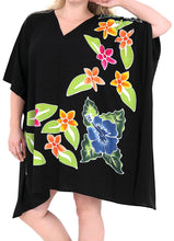 Load image into Gallery viewer, La Leela Beachwear Plus Size Lounger Loose Blouse tunic Tops Bikini Cover ups