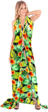 Load image into Gallery viewer, LA LEELA Women Beachwear Sarong Bikini Cover up Wrap Bathing Suit 5 ONE Size