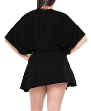 Load image into Gallery viewer, LA LEELA Swimwear Swimsuit Beach Bikini Cover up Women Summer Dress Embroidery