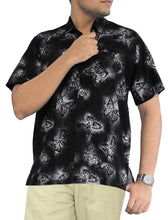 Load image into Gallery viewer, LA LEELA Shirt Casual Button Down Short Sleeve Beach Shirt Men Pocket Brasso 3