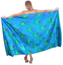 Load image into Gallery viewer, LA LEELA Women Beachwear Bikini Wrap Cover up Swimwear Bathing Suit 15 Plus Size