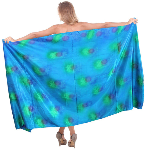 LA LEELA Women Beachwear Bikini Wrap Cover up Swimwear Bathing Suit 15 Plus Size