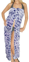 Load image into Gallery viewer, la-leela-women-beachwear-bikini-cover-up-wrap-dress-swimwear-sarong-9-one-size