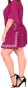 la-leela-bikini-swim-beach-wear-swimsuit-cover-up-womens-kimono-dress-embroidery-1
