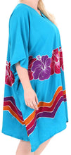 Load image into Gallery viewer, Women&#39;s Beachwear Evening Plus Size Blouse Loose Cover ups Casuals Turquoise