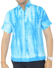 Load image into Gallery viewer, LA LEELA Everyday Essentials Casual Cotton Tropical Hawaiian Mens Shirt at