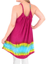 Load image into Gallery viewer, Women&#39;s Loose Fit Top Designer Tunic Beachwear Plus Size Casual Pink 14 - 18W
