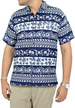 Load image into Gallery viewer, la-leela-shirt-casual-button-down-short-sleeve-beach-shirt-men-aloha-pocket-53