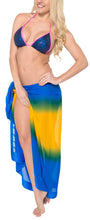 Load image into Gallery viewer, la-leela-sheer-chiffon-bathing-women-wrap-sarong-jacquard-72x42-blue_1364