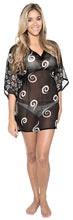 Load image into Gallery viewer, LA LEELA Womens Beach Party Casual Smoked Swing Stretchy Tube Sun Dress Printed