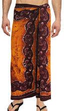 Load image into Gallery viewer, LA LEELA Beach Towel Swim Batik Beach Wear Mens Sarong Pareo Cover ups Wrap Bathing Suit