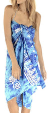 Cargar imagen en el visor de la galería, LA LEELA Womens Plus Size Sarong Swimsuit Cover Up Beach Wrap Skirt Sarong Wraps for Women Large Maxi EI